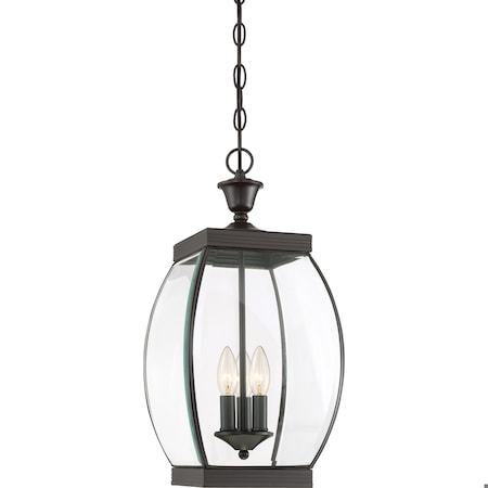 Quoizel Oasis 3-Light Medici Bronze Mini Pendant OAS1509Z
